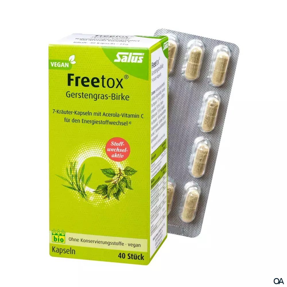 Salus® Freetox® Gerstengras-Birke Kapseln