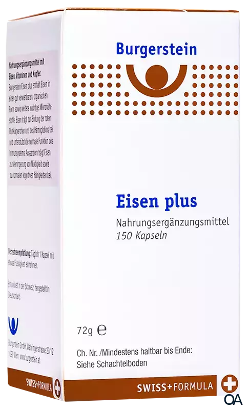 Burgerstein Eisen plus Kapseln