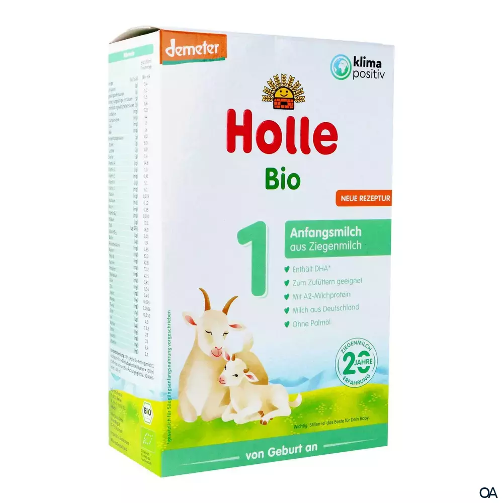 Holle Bio-Anfangsmilch 1 aus Ziegenmilch Pulver