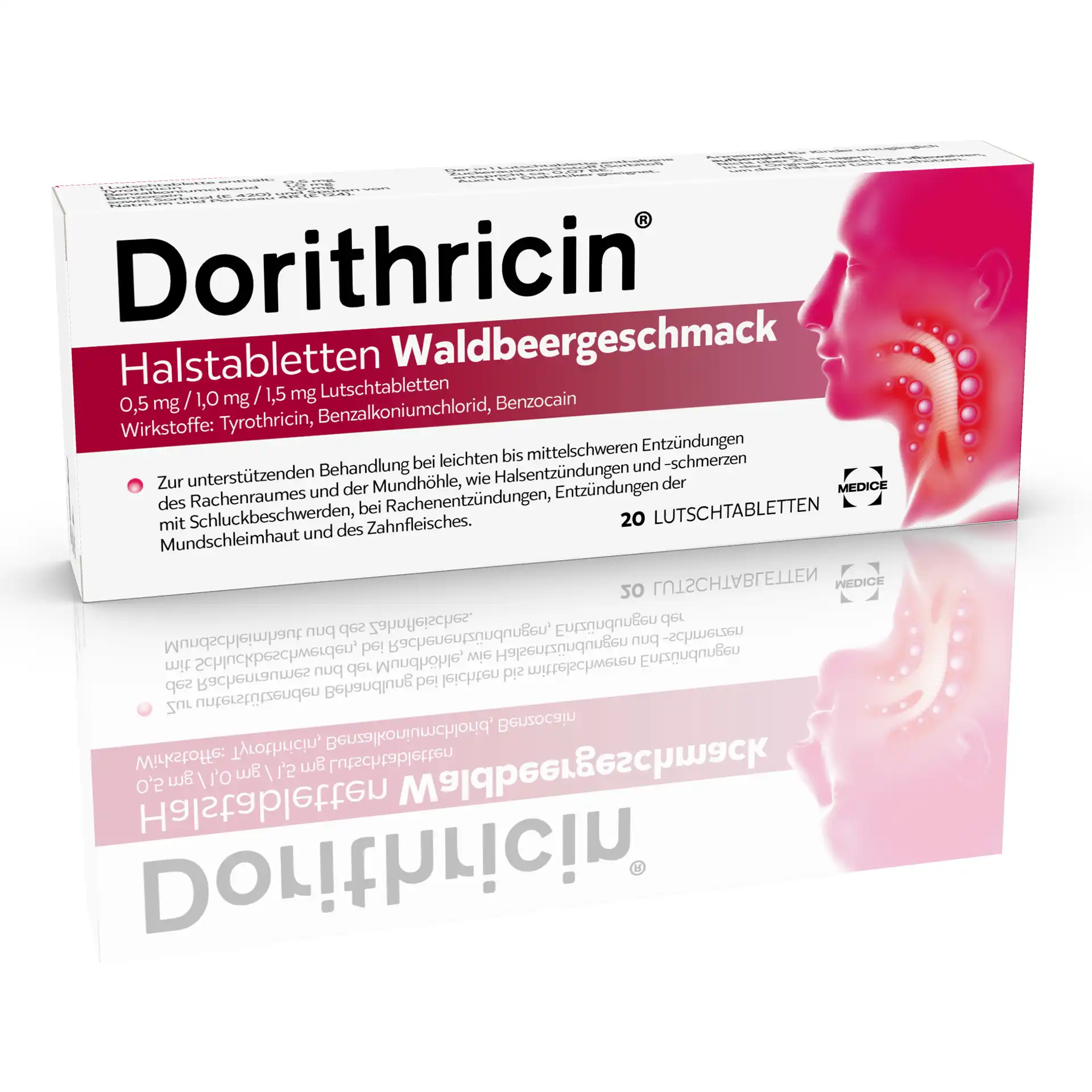 Dorithricin® Halstabletten Waldbeere