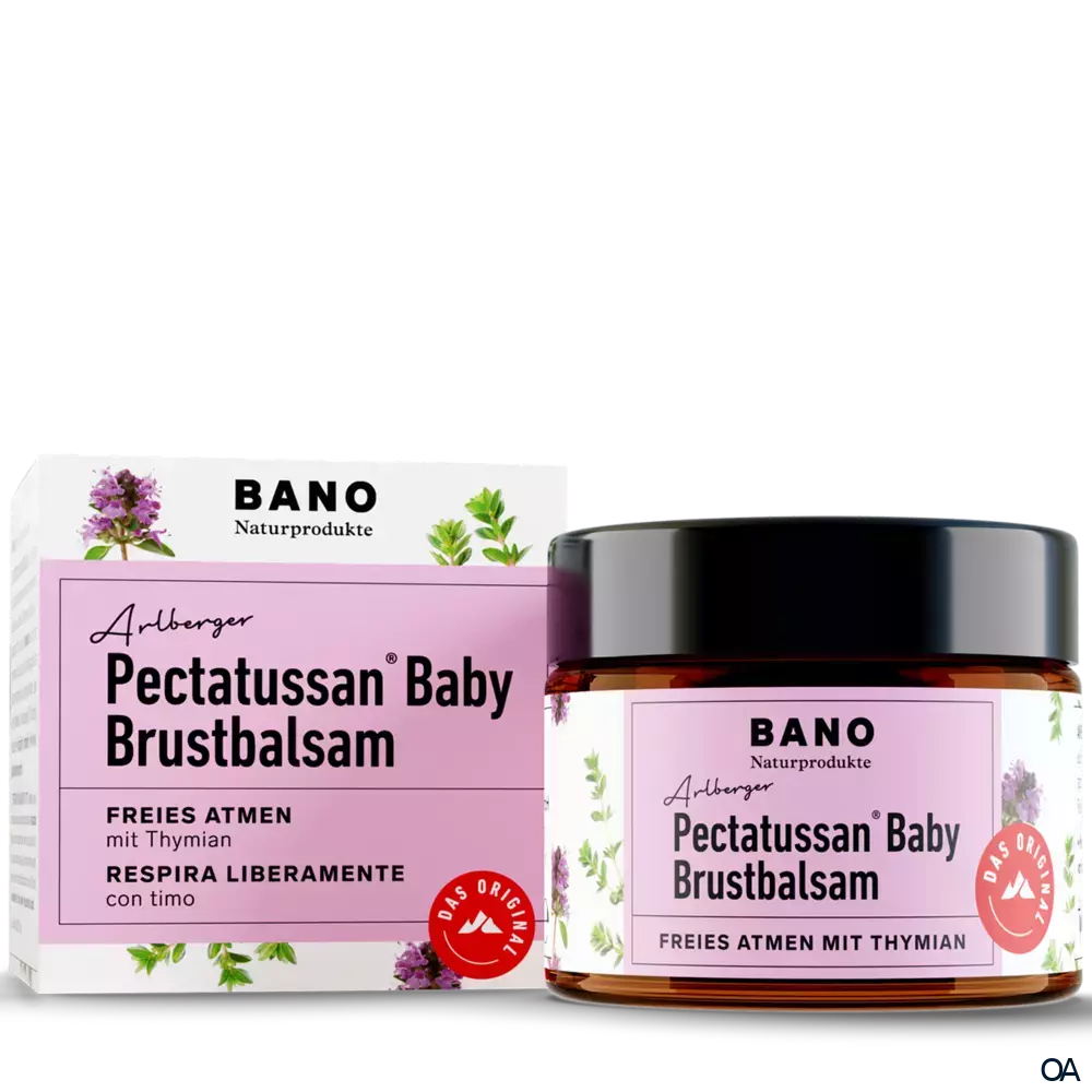 BANO Arlberger Pectatussan Baby Brustbalsam