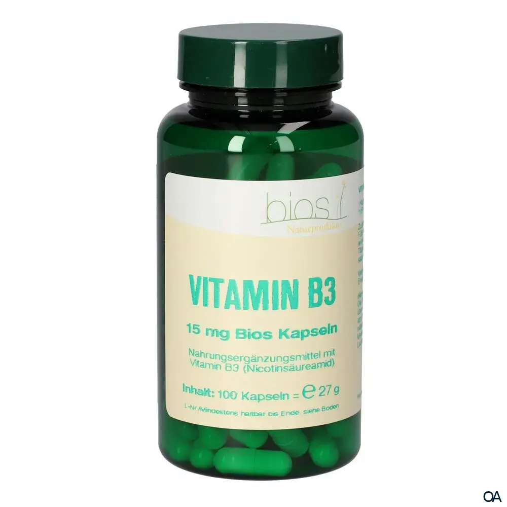 Bios Vitamin B3 15 mg Kapseln