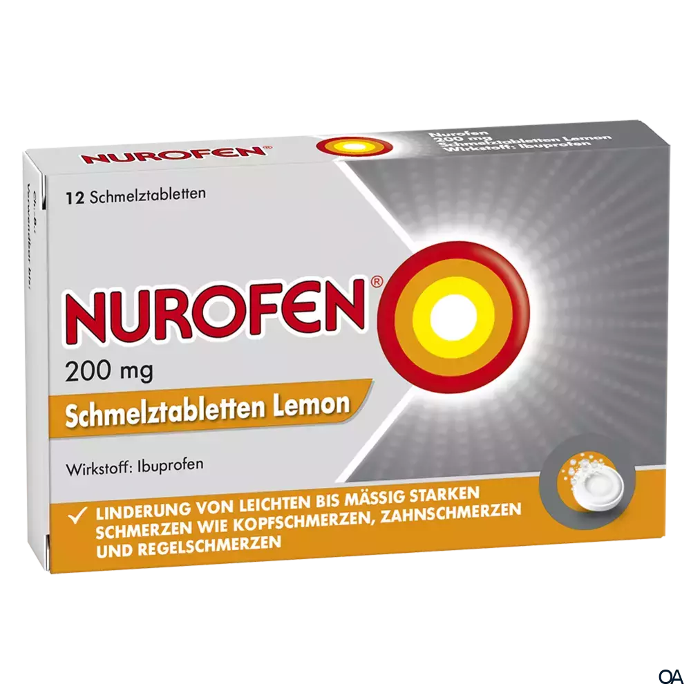 Nurofen® Schmelztabletten Lemon 200 mg