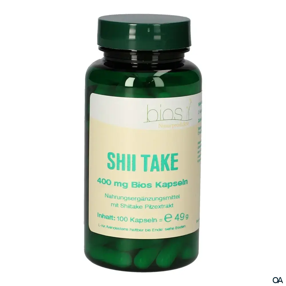 Bios Shii Take 400 mg Kapseln