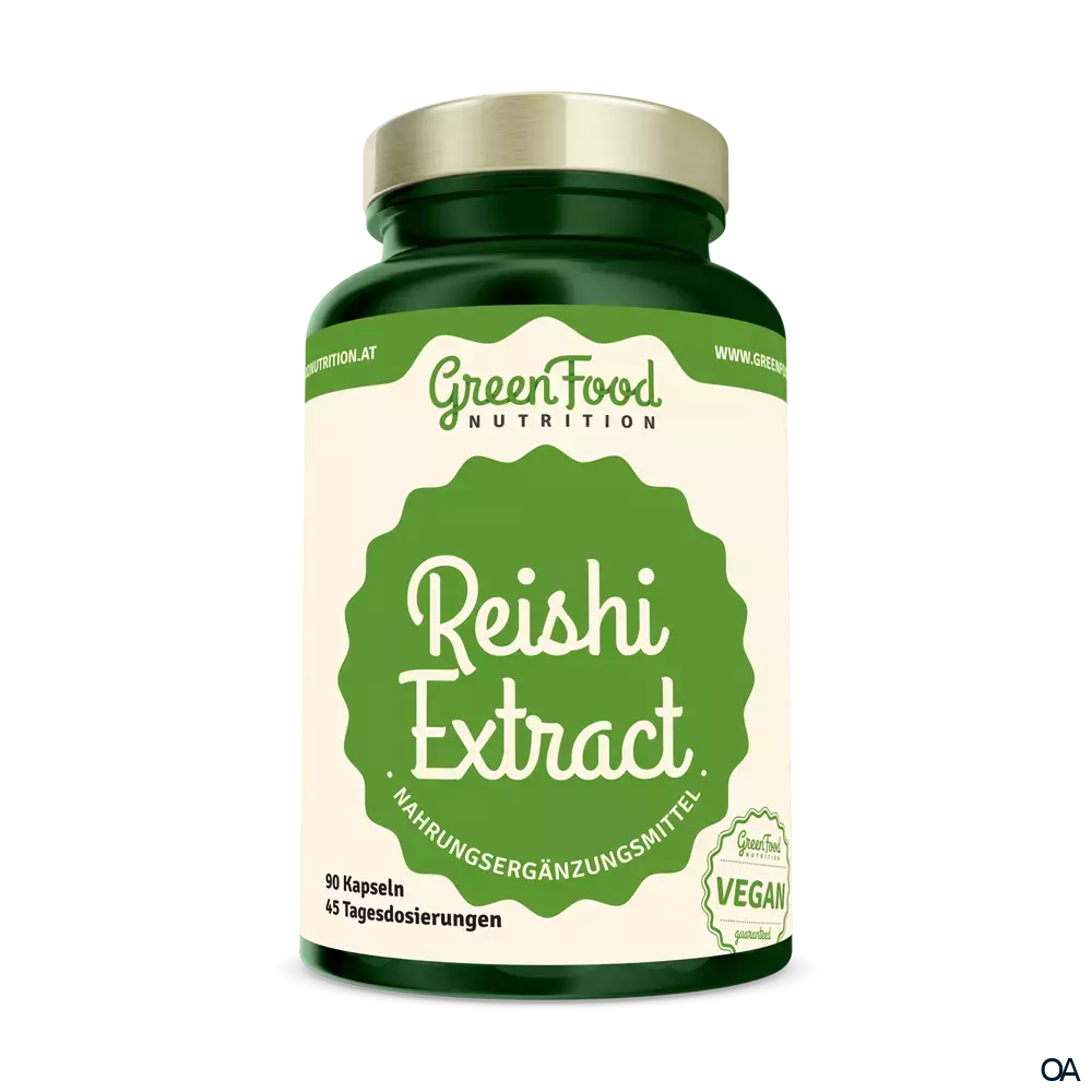 GreenFood Nutrition Reishi Extrakt Kapseln