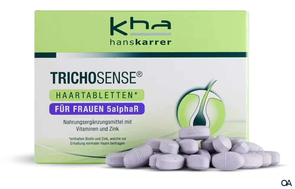 Hans Karrer TRICHOSENSE® Haartabletten* für Frauen 5alphaR 