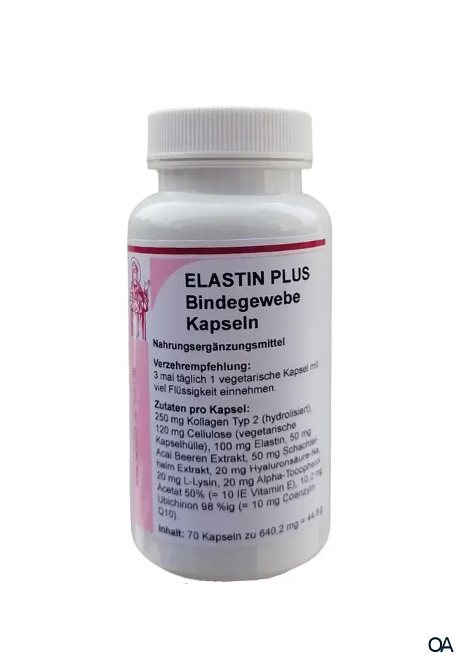 Reinhildis Apotheke Elastin Plus Bindegewebe Kapseln