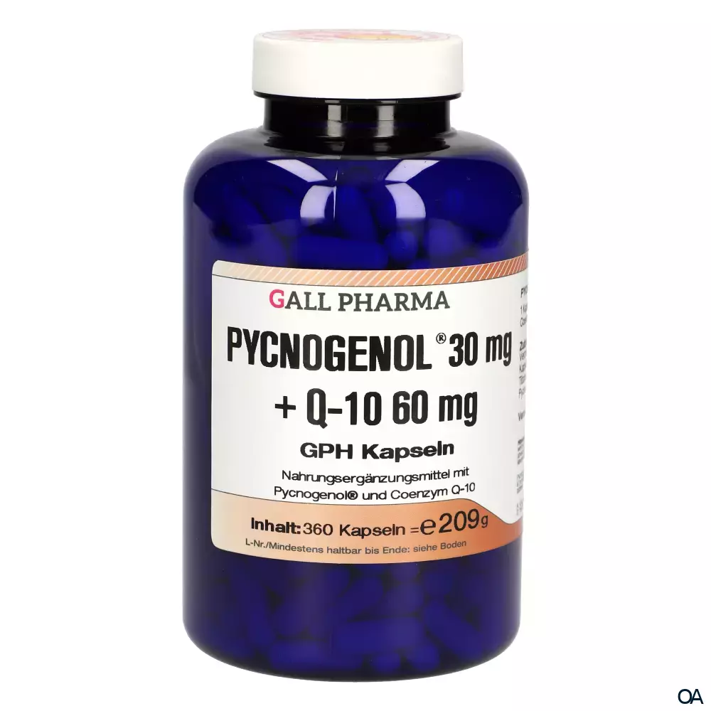 Gall Pharma Pycnogenol® 30 mg + Q10 60 mg Kapseln