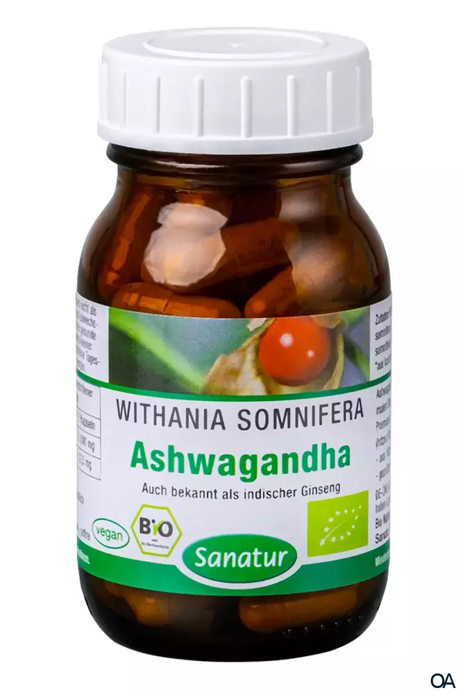 Sanatur Ashwagandha BIO Kapseln