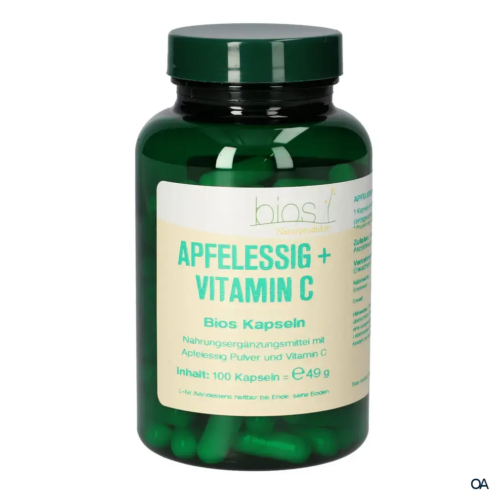 Bios Apfelessig + Vitamin C Kapseln