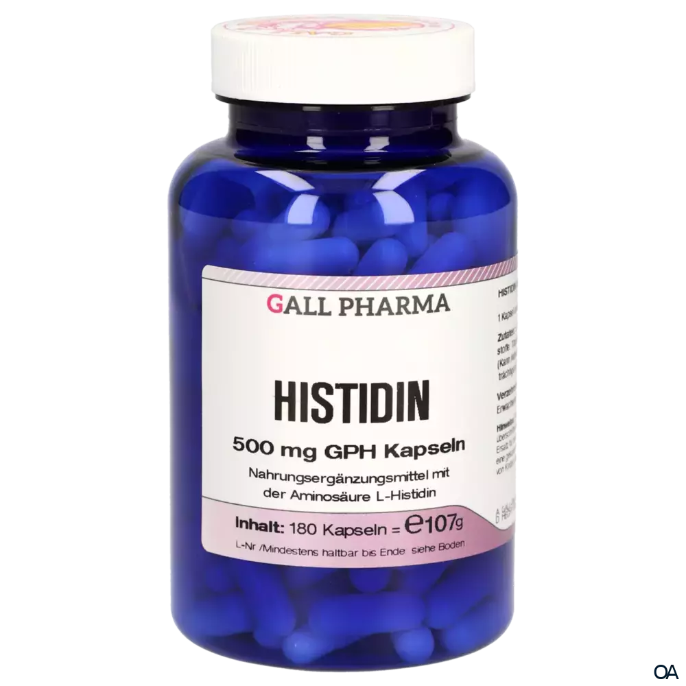 Gall Pharma Histidin 500 mg Kapseln