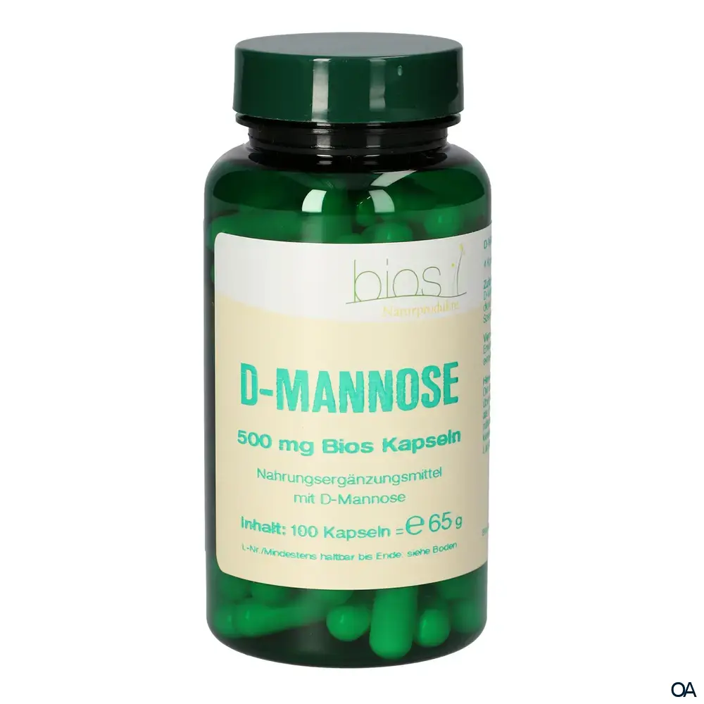 Bios D-Mannose 500 mg Kapseln Bios D-Mannose 500 mg Kapseln