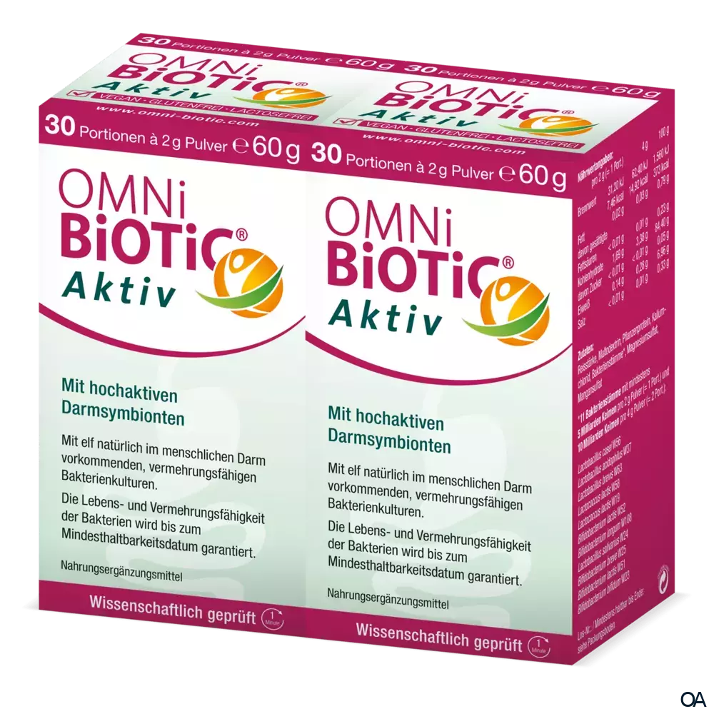 OMNi-BiOTiC® Aktiv Pulver 2 x 60g 