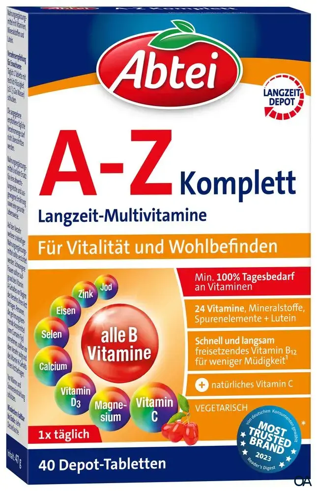 Abtei A-Z Komplett Depot-Tabletten