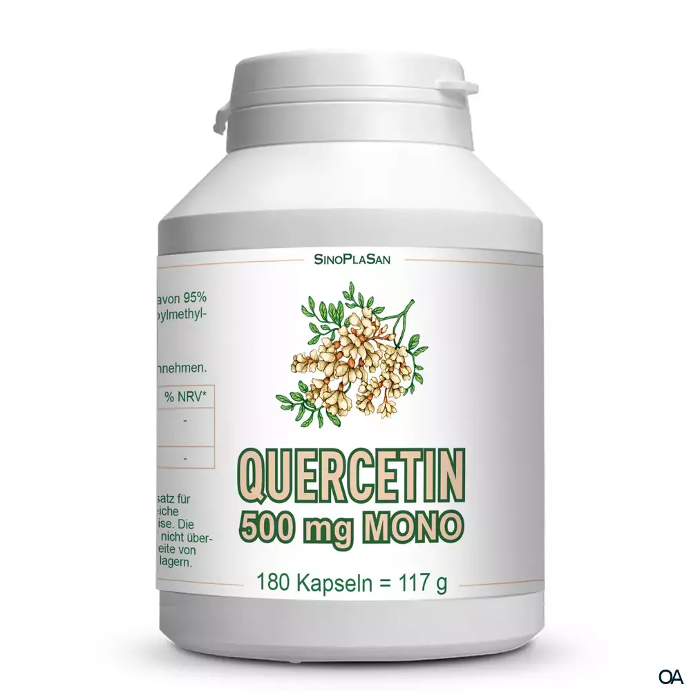 SinoPlaSan Quercetin 500 mg MONO Kapseln