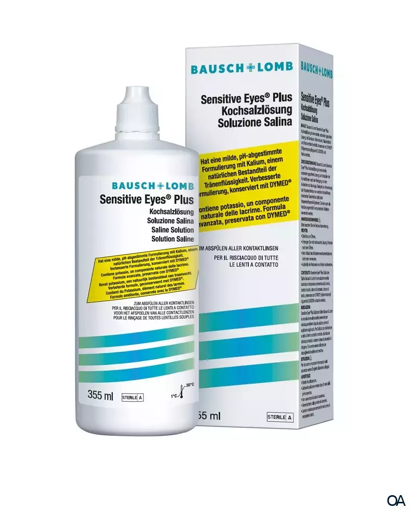 Bausch & Lomb Sensitive Eyes Plus Kochsalzlösung