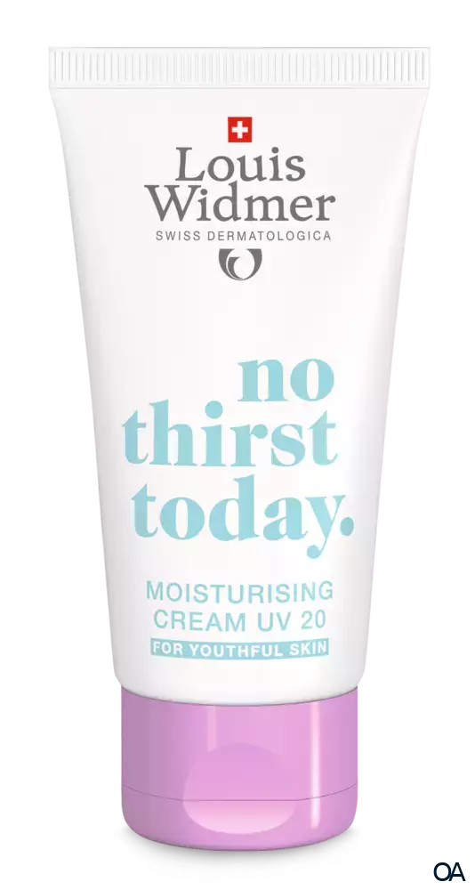 Louis Widmer Moisturising Cream UV 20 - no thirst today