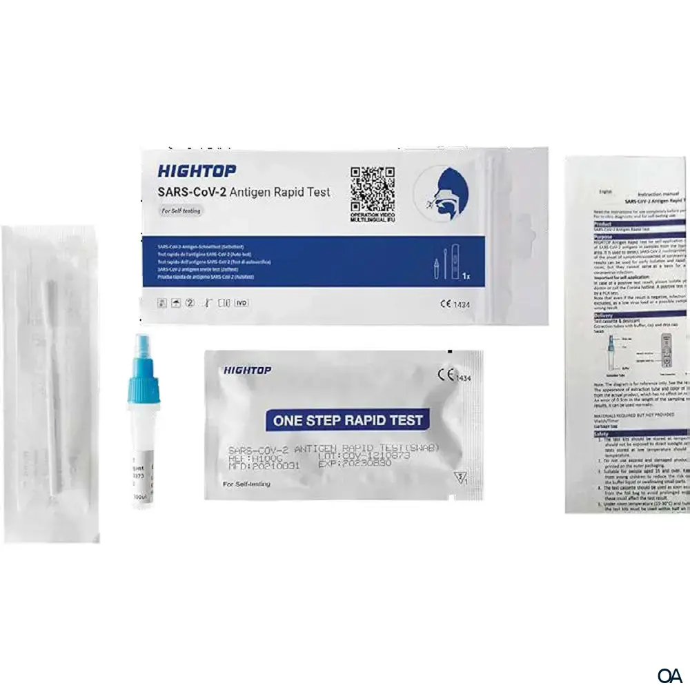 Hightop Covid-19 Antigen Laien Schnelltest - Nasal