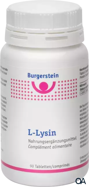 Burgerstein L-Lysin 500 mg Tabletten