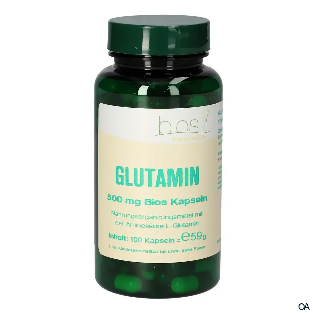 Bios Glutamin 500 mg Kapseln