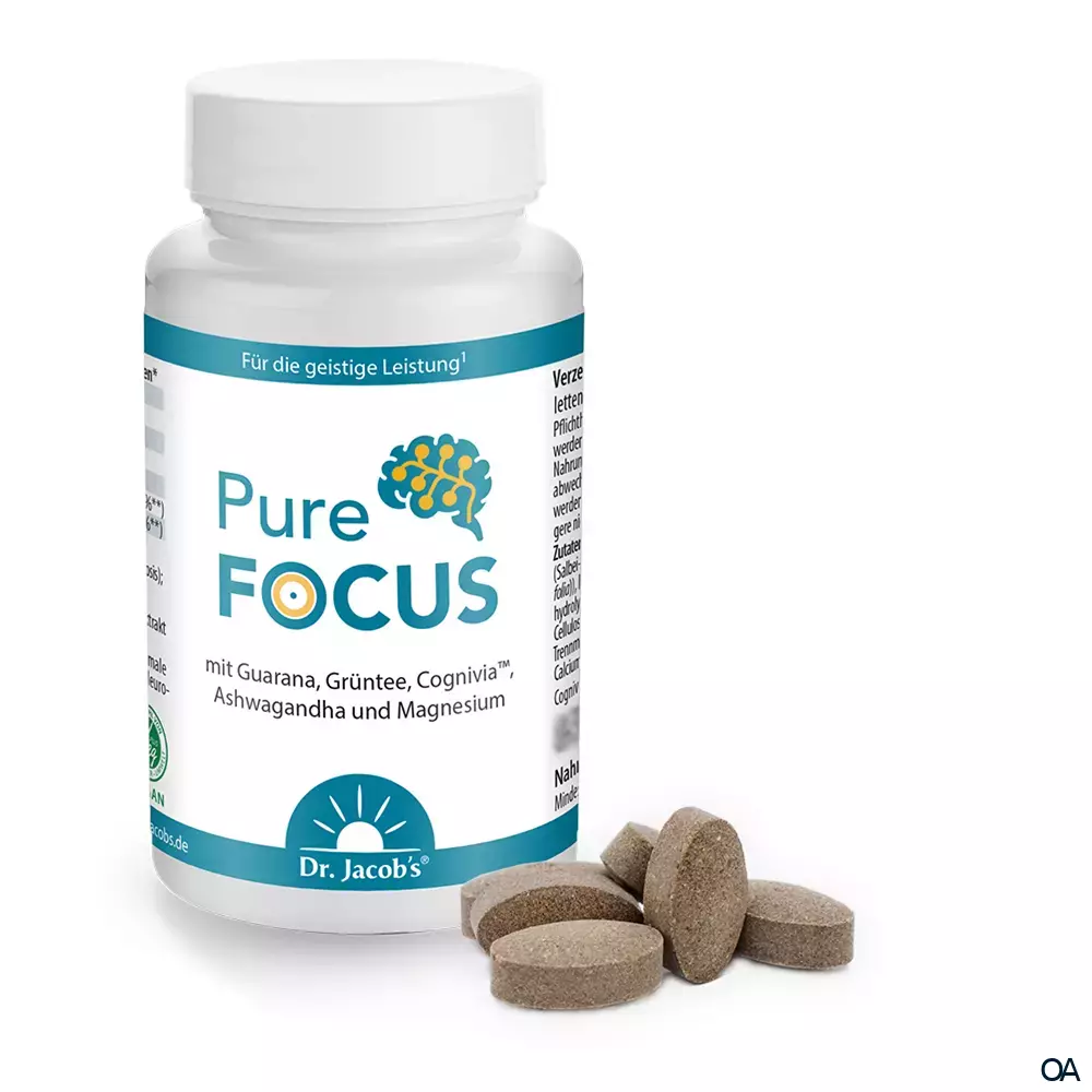 Dr. Jacob's Pure Focus Tabletten