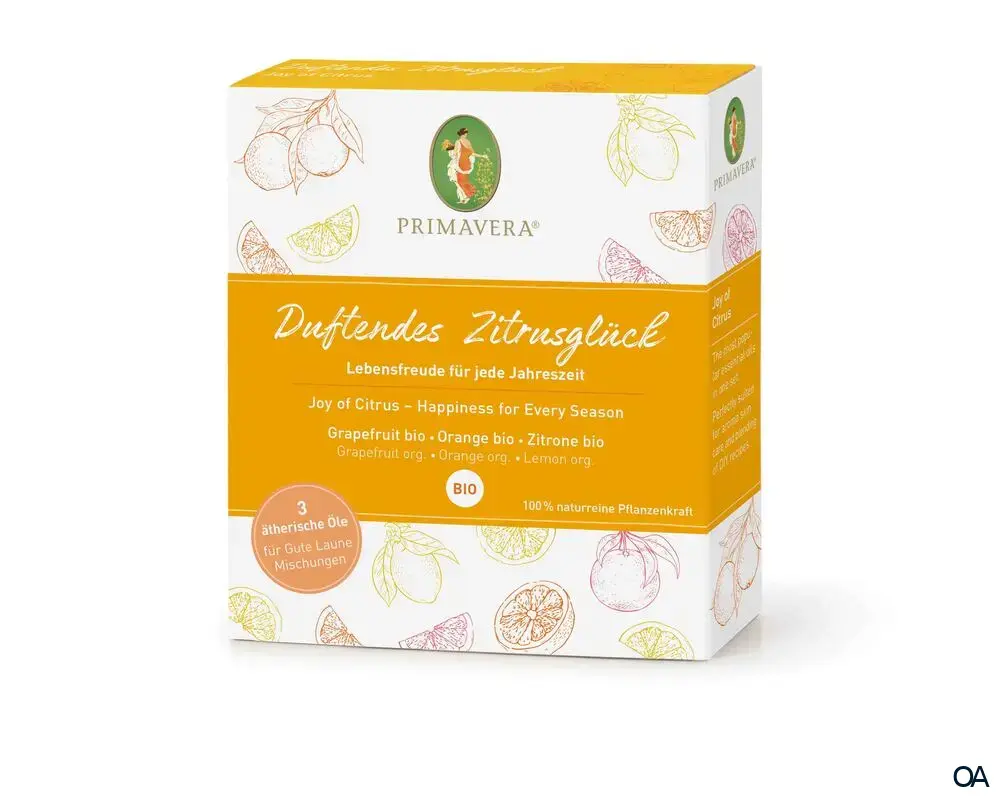 Primavera Set Duftendes Zitrusglück - Ätherische Öle