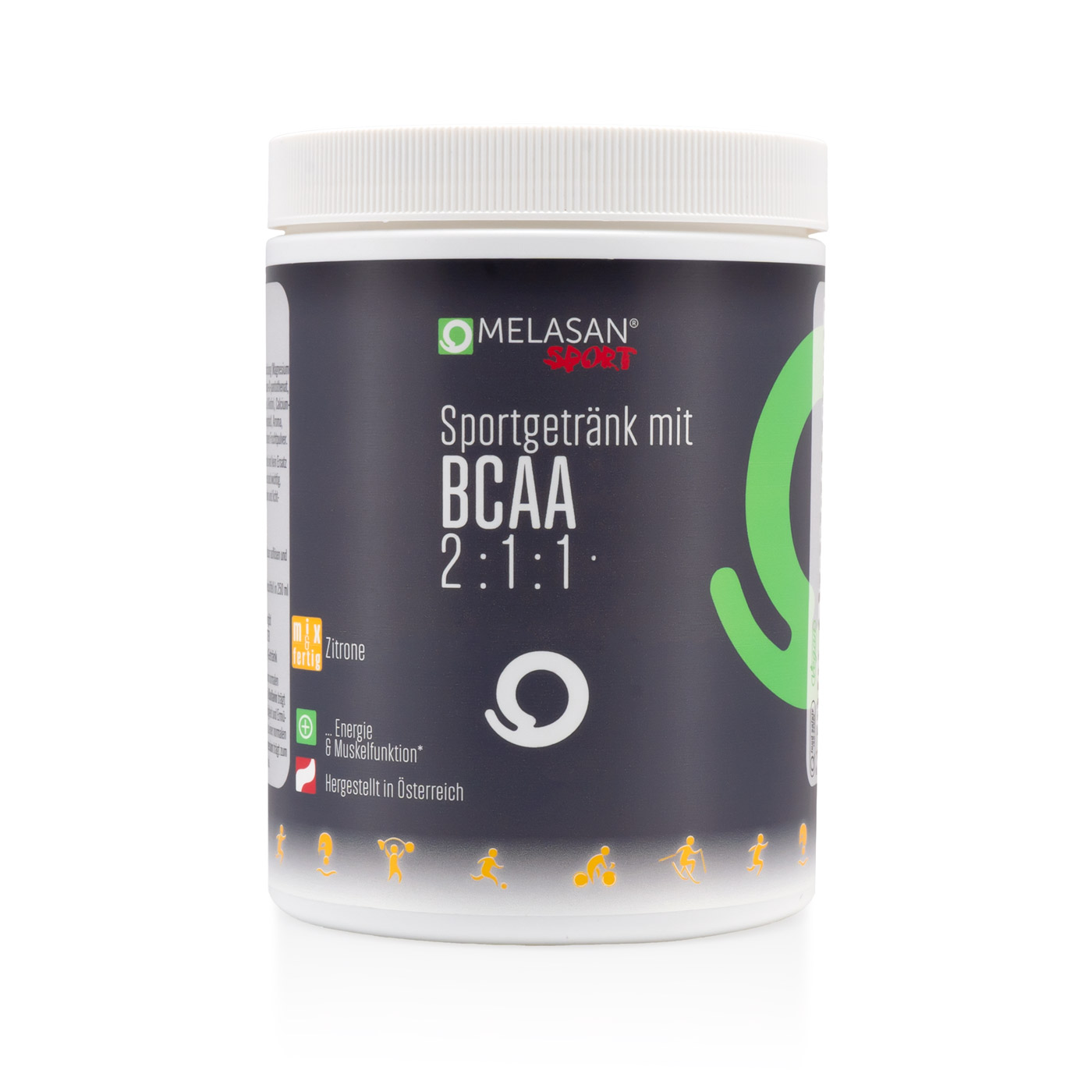 Melasan Sport Sportgetränk mit BCAA 2:1:1 Pulver Zitrone Melasan Sport Sportgetränk mit BCAA 2:1:1 Pulver Zitrone
