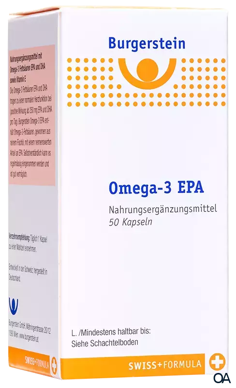 Burgerstein Omega-3 EPA Kapseln