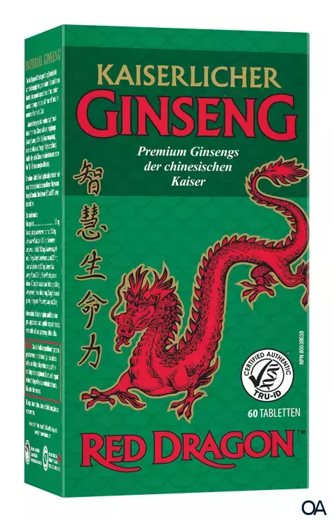 Jamieson Red Dragon Kaiserlicher Ginseng 500 mg Tabletten