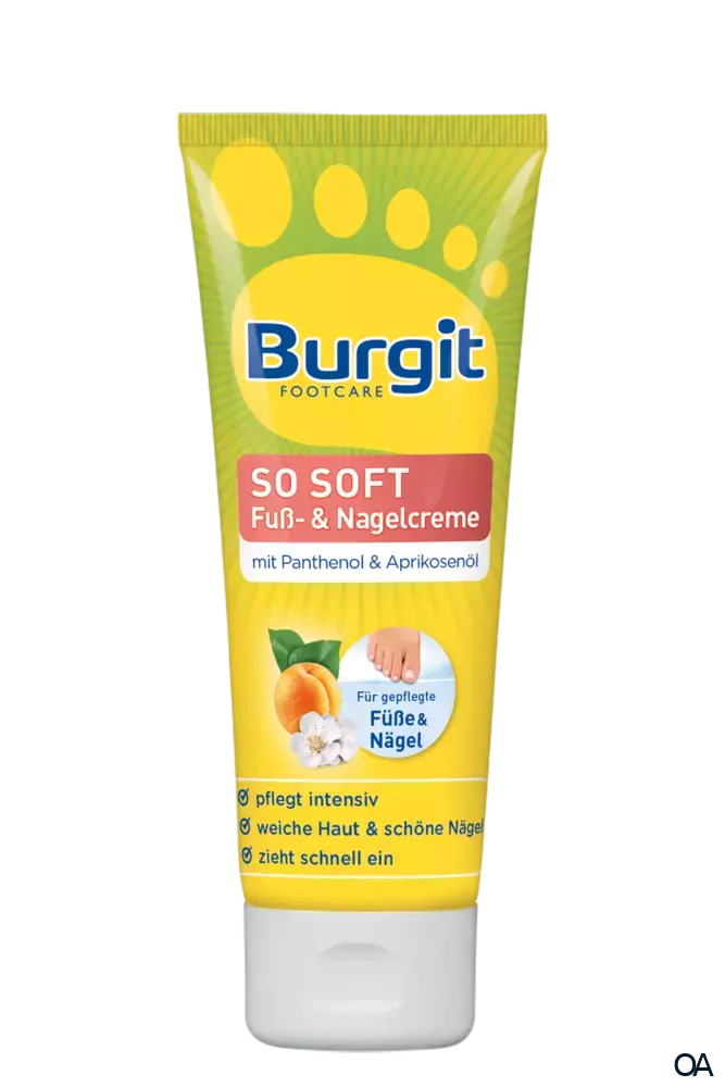 Burgit Footcare So Soft Fuß & Nagelcreme