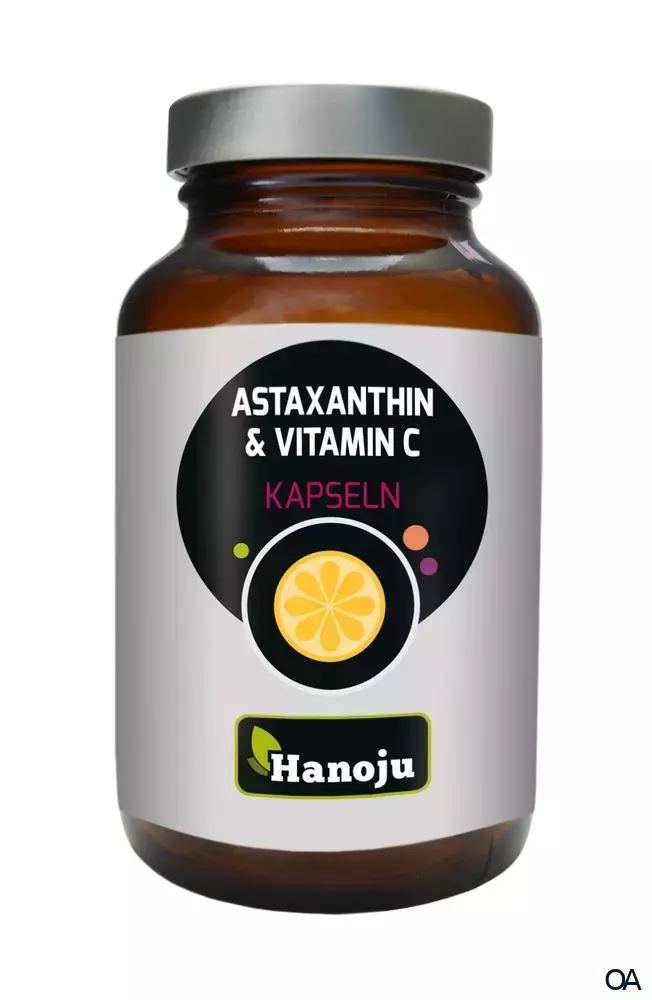 Hanoju Astaxanthin 135 mg + Vitamin C 500 mg