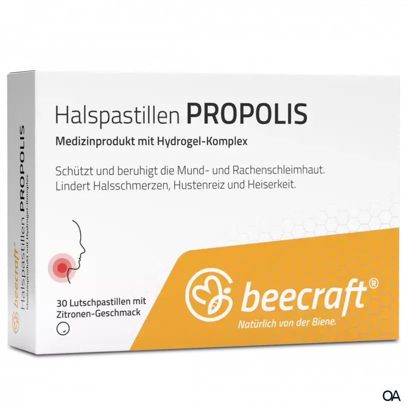 beecraft® Halspastillen Propolis