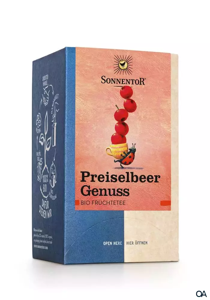 Sonnentor Preiselbeer Genuss Früchtetee