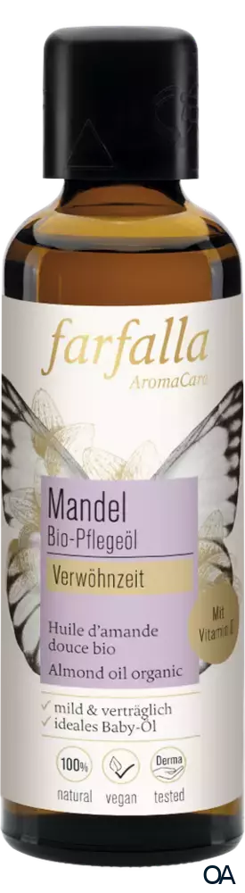 Farfalla Mandel, Bio-Pflegeöl, Verwöhnzeit