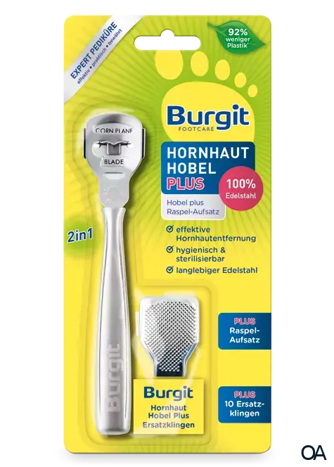 Burgit Footcare Hornhaut Hobel Plus