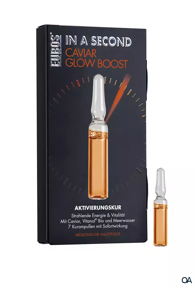 Eubos AKTIVIERUNGSKUR CAVIAR GLOW BOOST Ampullen