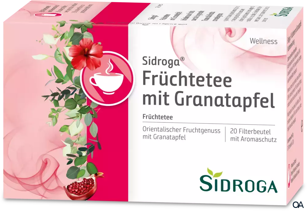 Sidroga® Früchtetee mit Granatapfel