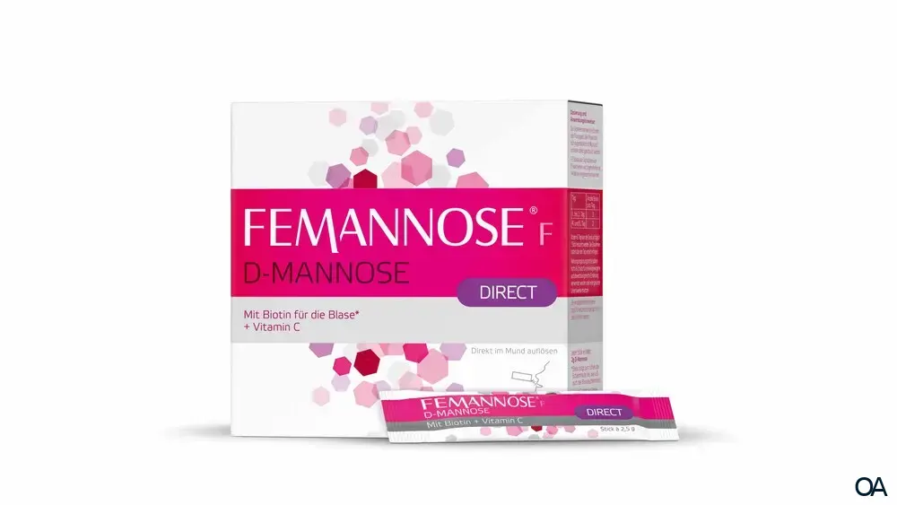 Femannose® F D-Mannose Direct Sticks Femannose® F D-Mannose Direct Sticks