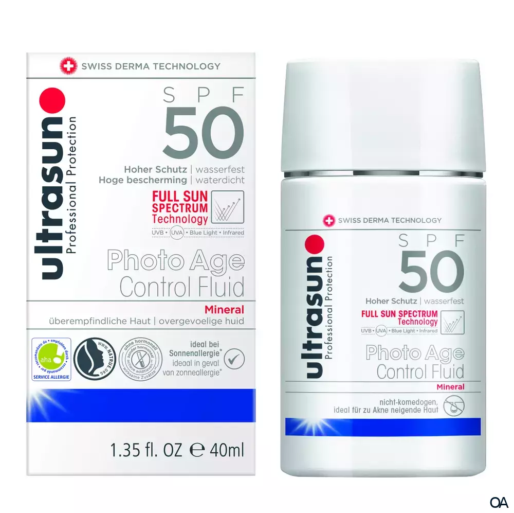 ULTRASUN Photo Age Control Mineral SPF50