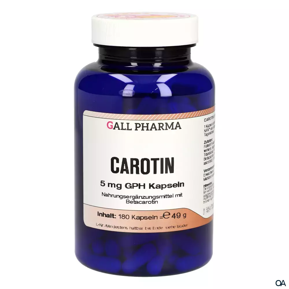 GPH Carotin 5mg Kapseln