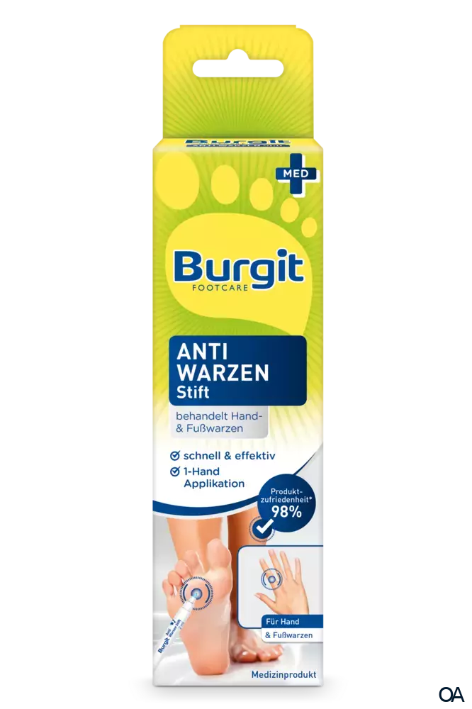 Burgit Footcare Anti Warzen Stift