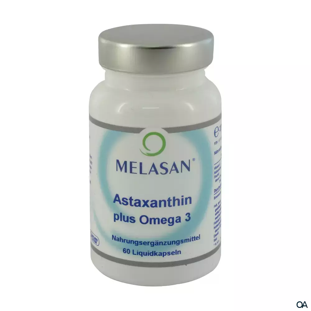 Melasan Astaxanthin plus Omega 3 Kapseln