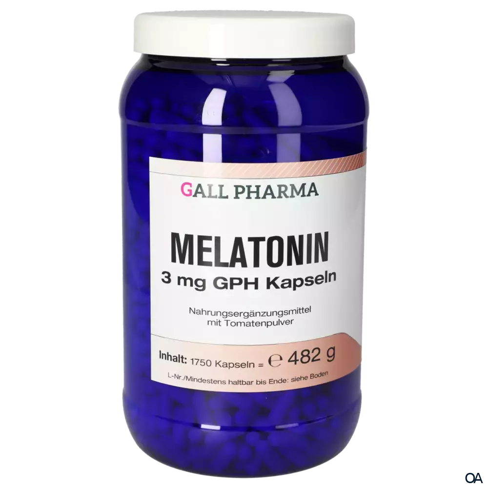 Gall Pharma Melatonin 3 mg Kapseln