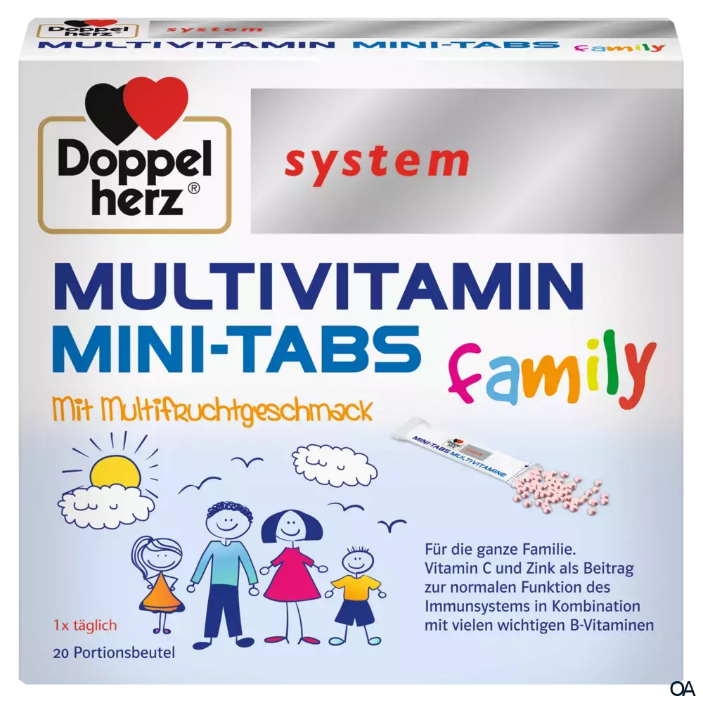 Doppelherz system MULTIVITAMIN MINI-TABS family Sticks