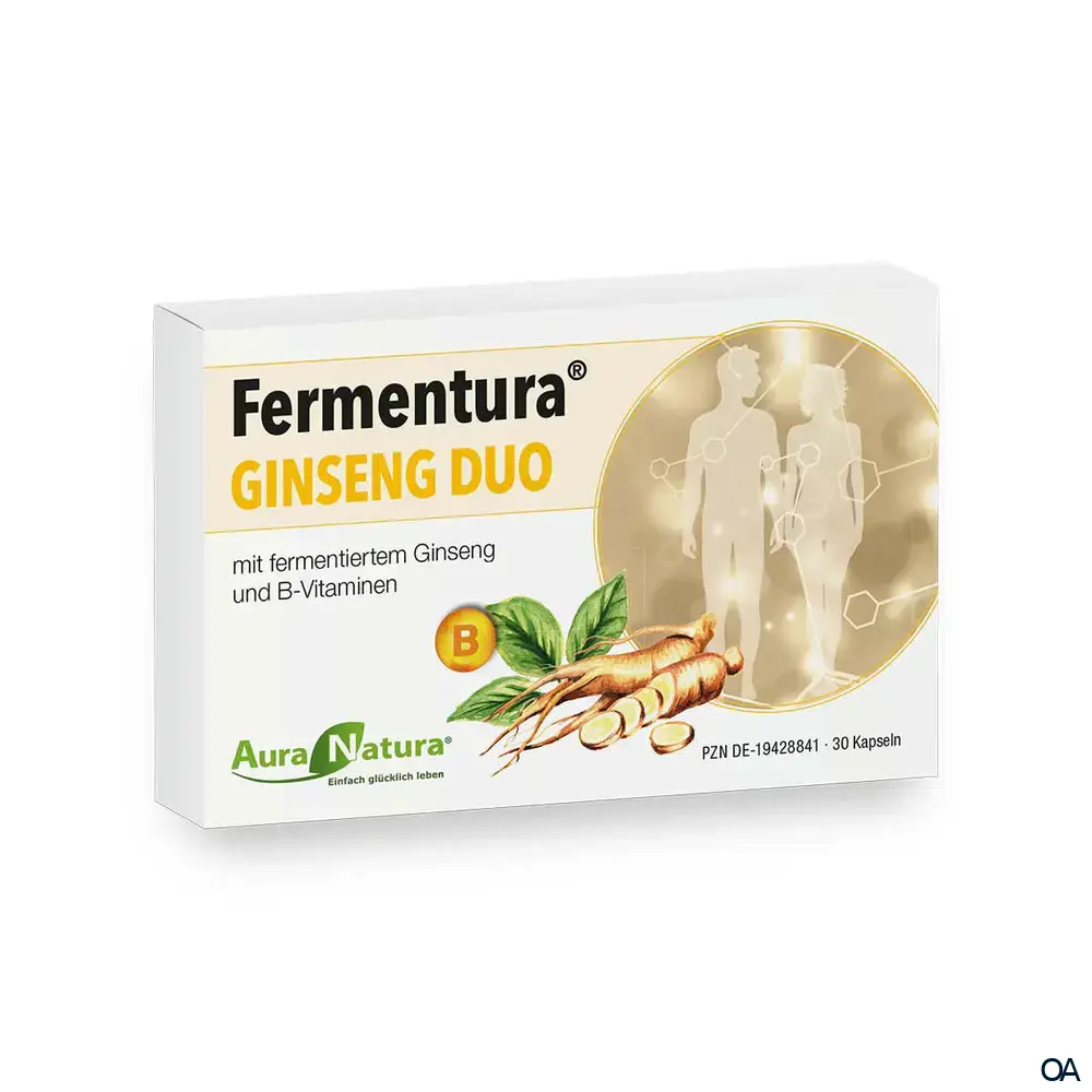 AuraNatura® Fermentura® Ginseng Duo Kapseln