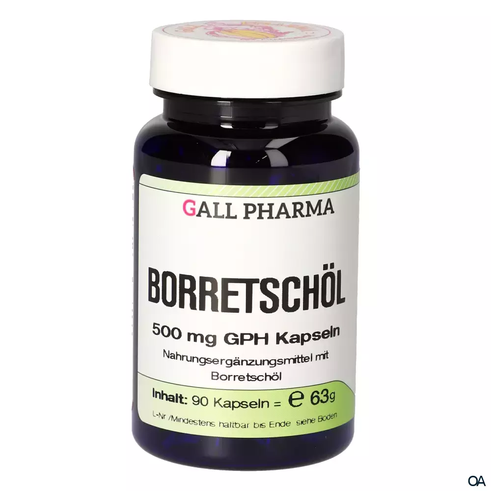 Gall Pharma Borretschöl 500 mg Kapseln