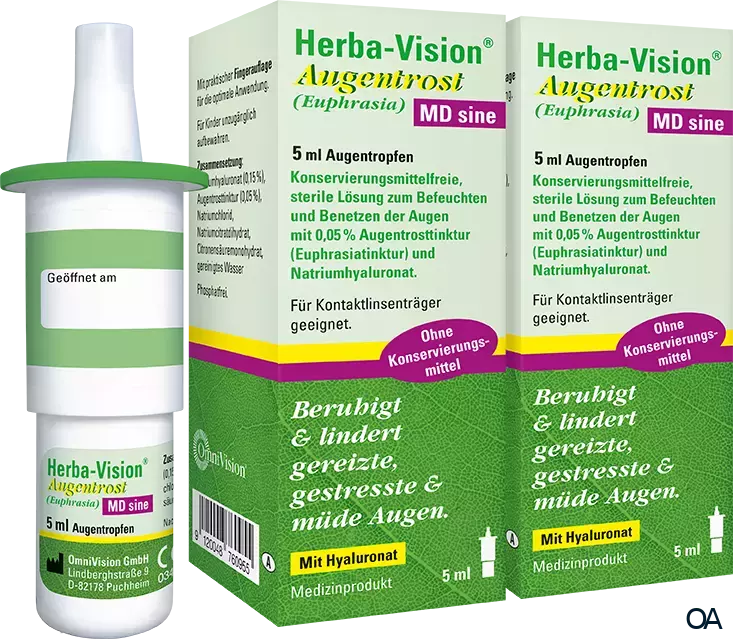 Herba-Vision® Augentrost MD sine Augentropfen