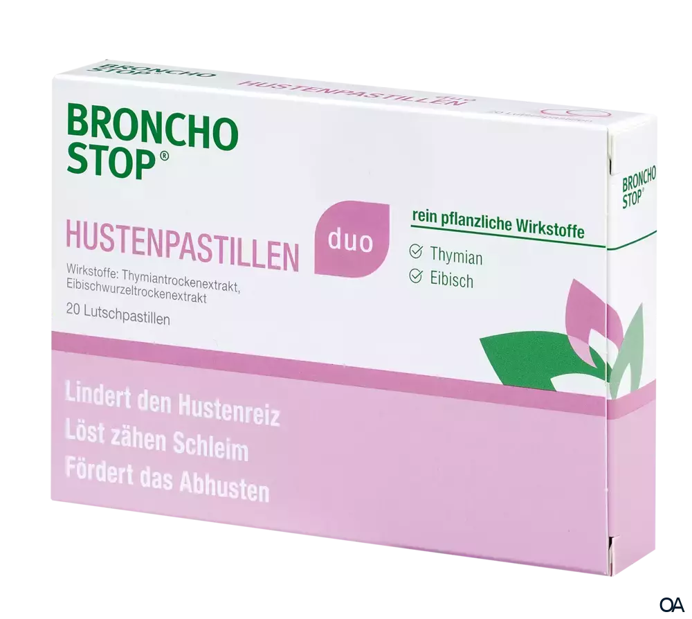 BRONCHOSTOP® duo Hustenpastillen*