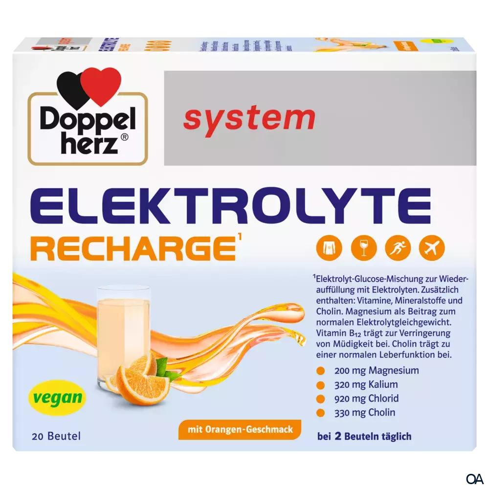 Doppelherz system Elektrolyte Recharge Beutel