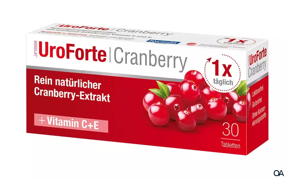 BIOGELAT® Cranberry UroForte Filmtabletten